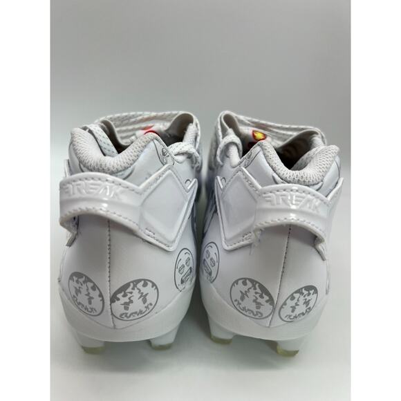 Adidas Freak 22 Big Mood Football Cleats White Silver Emoji GX7983 Size 9.5 New - Picture 16 of 16